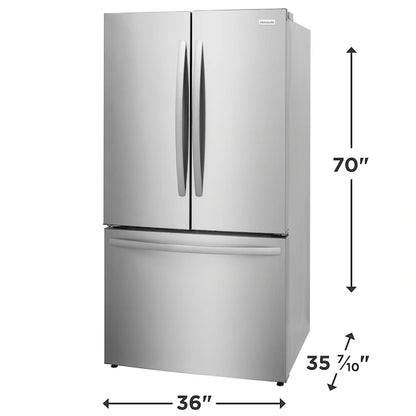 Frigidaire 29 Cu. Ft. Standard-Depth French Door Refrigerator – Maximum Storage with Advanced Cooling