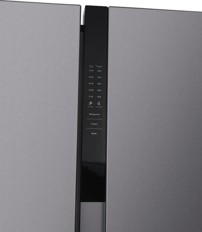 Frigidaire 21 Cu. Ft. 36" Counter-Depth Side-by-Side Refrigerator – Sleek, Space-Saving, and Efficient Cooling