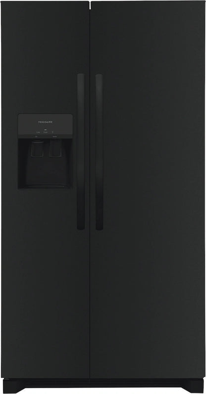 Frigidaire 26 Cu. Ft. 36" Standard-Depth Side-by-Side Refrigerator – Spacious, Reliable, and Designed for Everyday Convenience
