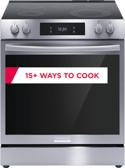 Frigidaire Gallery 30" Electric Range with 15+ Ways to Cook – Versatile Cooking for Every Meal
