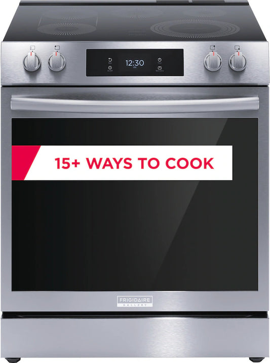 Frigidaire Gallery 30" Electric Range with 15+ Ways to Cook – Versatile Cooking for Every Meal