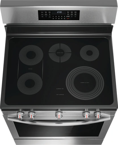Frigidaire Gallery 30" Electric Range with No Preheat + Air Fry – Faster, Healthier Cooking with Precision