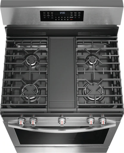 Frigidaire Gallery 30" Gas Range with No Preheat + Air Fry – Faster Cooking with Precision & Versatility