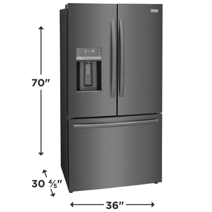 Frigidaire Gallery 23 Cu. Ft. Counter-Depth French Door Refrigerator – GRFC2353AD