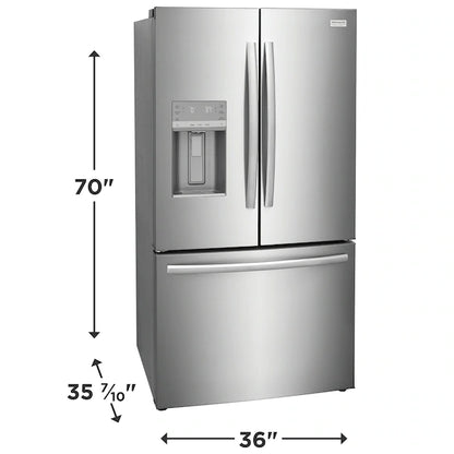Frigidaire Gallery 28 Cu. Ft. Standard-Depth French Door Refrigerator – Spacious, Stylish, and Designed for Freshness