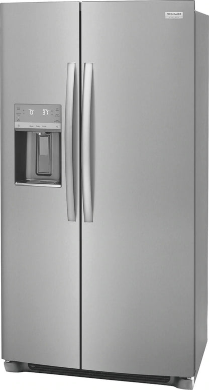 Frigidaire Gallery 22 Cu. Ft. 36" Counter-Depth Side-by-Side Refrigerator – GRSC2352AF