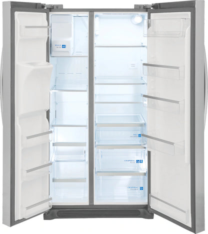 Frigidaire Gallery 22 Cu. Ft. 36" Counter-Depth Side-by-Side Refrigerator – GRSC2352AF