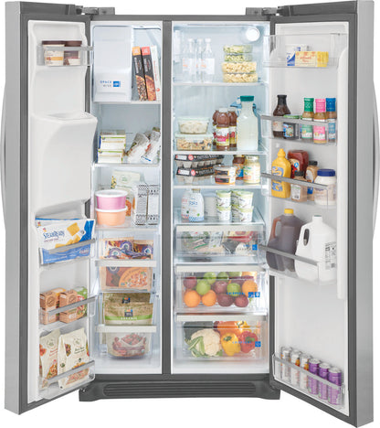 Frigidaire Gallery 22 Cu. Ft. 36" Counter-Depth Side-by-Side Refrigerator – GRSC2352AF