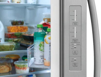 Frigidaire Gallery 26 Cu. Ft. 36" Standard-Depth Side-by-Side Refrigerator – Spacious, Stylish, and Built for Freshness