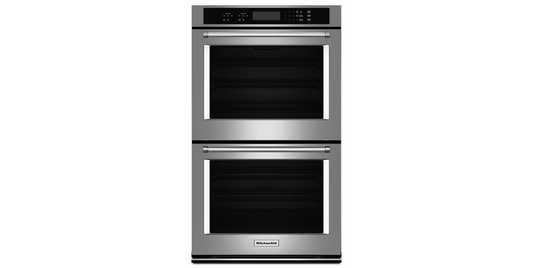 KitchenAid 30" Double Wall Oven with Even-Heat™ (KODT100ESS)