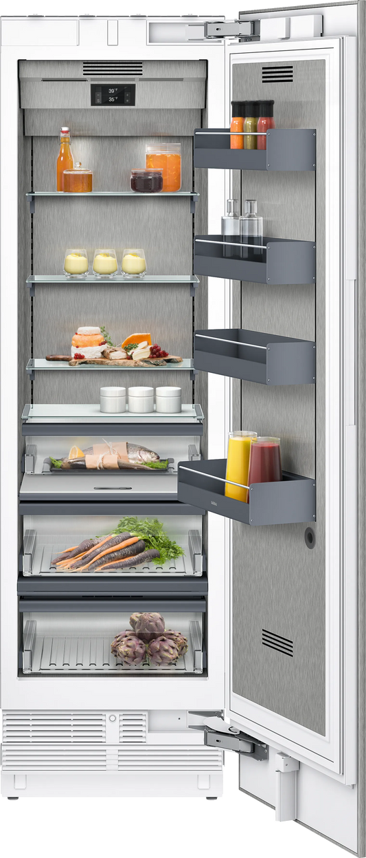 Gaggenau 400 series Vario refrigerator 24'' Softclose® Flat Hinge
