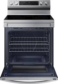 Samsung 6.3 cu. ft. Freestanding Electric Range with Rapid Boil – Model NE63A6311SS