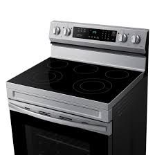 Samsung 6.3 cu. ft. Freestanding Electric Range with Rapid Boil – Model NE63A6311SS