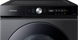Samsung 4.6 cu. ft. BESPOKE Front Load Washer with Super Speed Wash & AI Smart Dial – Model WF46BB6700AV/US