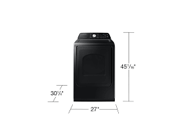 Samsung 7.4 cu. ft. Smart Electric Dryer with Sensor Dry – Model DVE47CG3500V