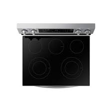 Samsung 6.3 cu. ft. Freestanding Electric Range with Rapid Boil – Model NE63A6311SS