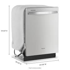 Whirlpool Quiet Dishwasher with Boost Cycle and Extended Soak Cycle – Sparkling Clean Dishes at a Great Local Price in Honolulu, HI