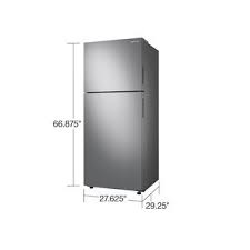 Samsung 15.6 cu. ft. Top Freezer Refrigerator – Model RT16A6195SR
