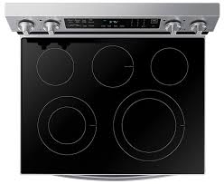 Samsung 6.3 cu. ft. Smart Freestanding Electric Range with No-Preheat Air Fry & Convection – Model NE63A6511SS/AA