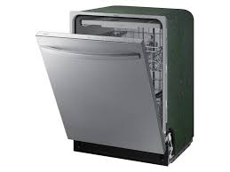 Samsung AutoRelease Dishwasher with 3rd Rack – Model DW80CG4051SRAA